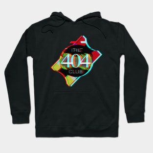 The 404 Club: Retro Glitched Hoodie